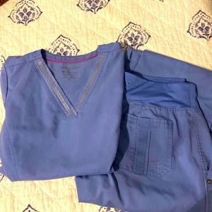 Scrub top and pants